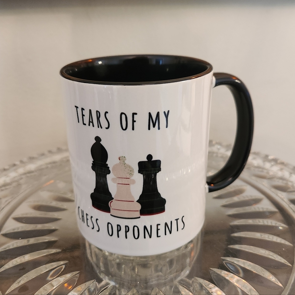 Tears of‎ My Chess Opponents Ceramic Coffee Tea Mug